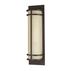Image of Fusion 2 Light Indoor Wall Light Bronze, E27