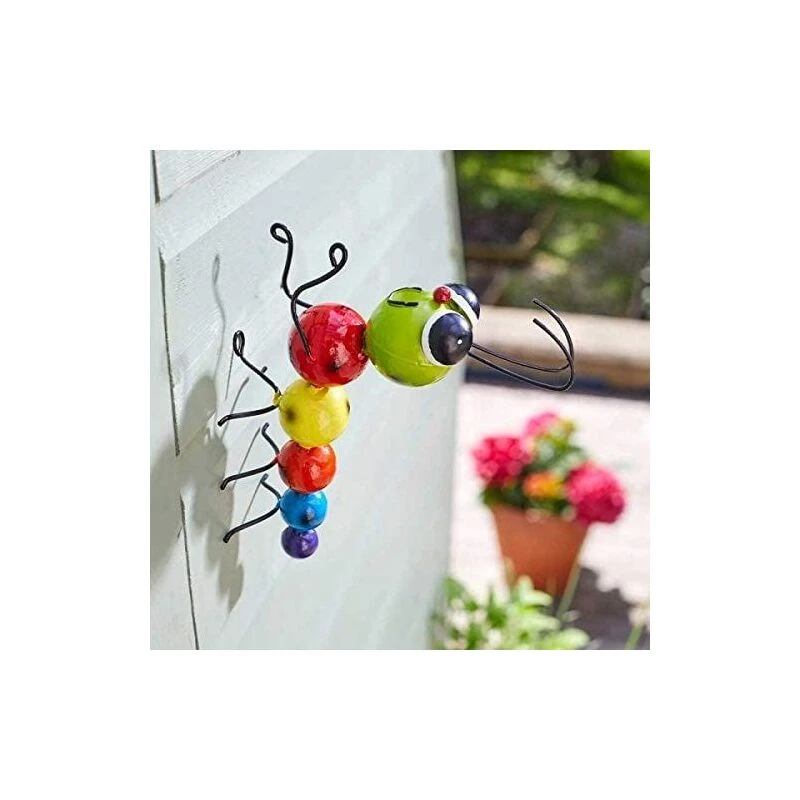 Image of SMART GARDEN Large Crazee Caterpillar Wall Ornament 5050642047814
