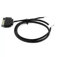 Image of XSPC Single 5mm LED Sata Wire (Red)