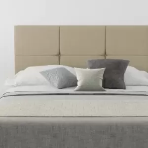Image of Caine Upholstered Headboard, Eire Linen, Natural - Headboard 60cm Size Single (90x190)