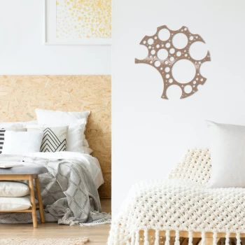 Image of Cheese - Copper Copper Decorative Metal Wall Accessory