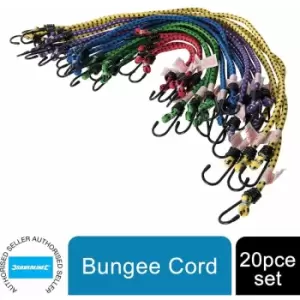 Image of Bungee Cord Set 20pce 759497 - Silverline