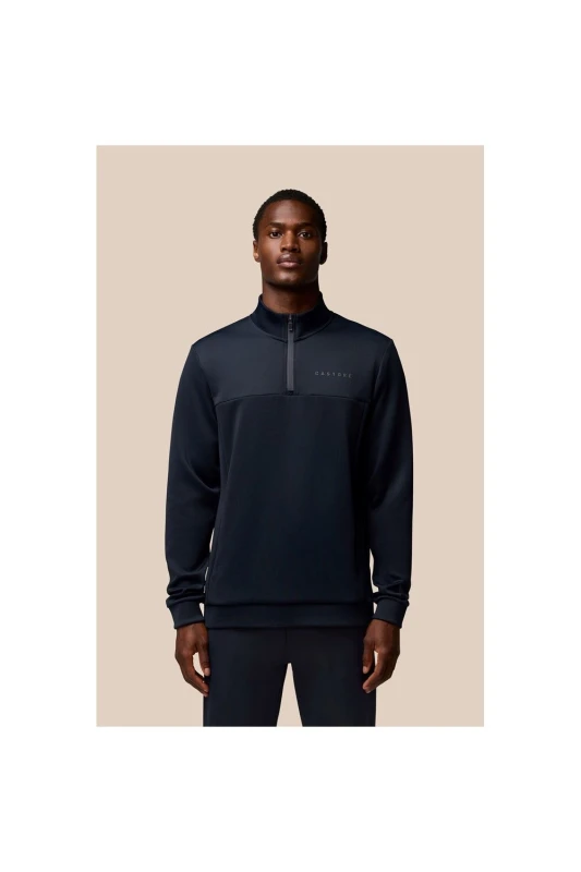 Image of Castore Mens Scuba 1/4 Zip in Navy Size: Small Navy Male S