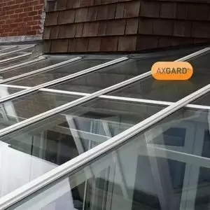 Image of Axgard Clear Polycarbonate Flat Glazing Sheet, (L)3.05M (W)1M (T)2mm