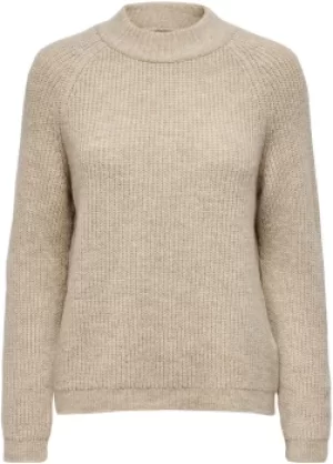Image of Only Jade Pullover Knit jumper beige
