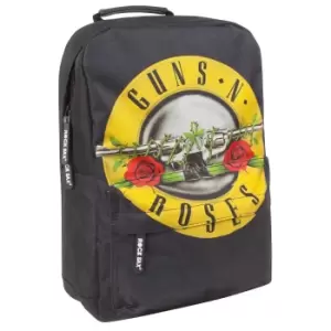 Image of Rock Sax Classic Logo Guns N Roses Backpack (One Size) (Black)