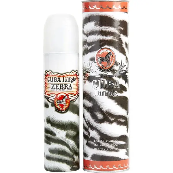 Image of Cuba Jungle Zebra Eau de Parfum For Her 100ml