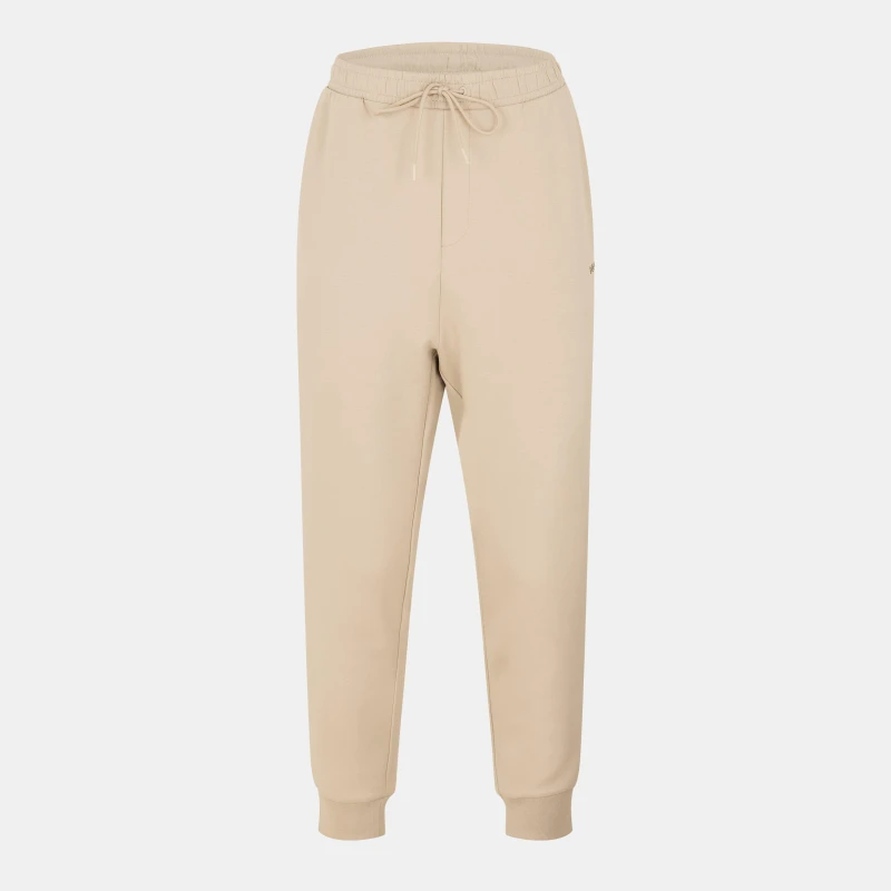 Image of Boss Mens Hadiko Joggers with Drawstring Waistband Light Beige male S