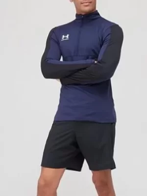 Image of Under Armour MENS Under Armour CHALLENGER MIDLAYER, Navy, Size S, Men