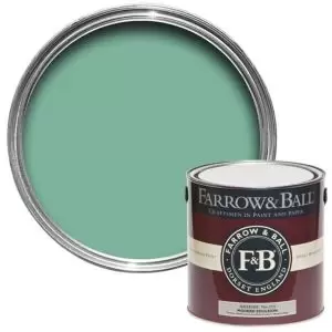 Image of Farrow & Ball Modern Arsenic No. 214 Matt Emulsion Paint, 2.5L