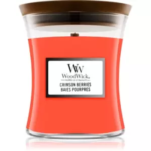 Image of Woodwick Crimson Berries Scented Candle 85g
