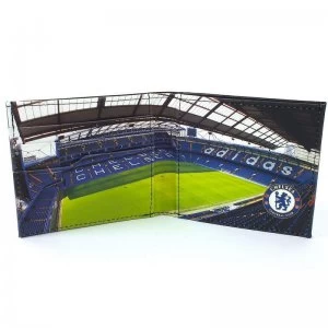 Image of Football Club Stadium Leather Wallet - Chelsea FC