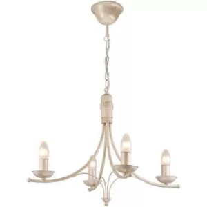 Image of Luca Traditional Chandeliers White, 4x E14