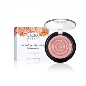 Image of Laura Geller Baked Gelato Swirl Illuminator Charming Pink