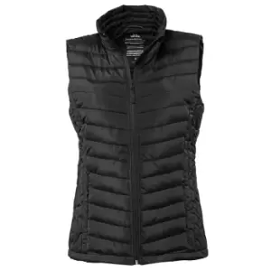 Image of Tee Jays Womens/Ladies Padded Zepelin Vest Jacket / Gilet (S) (Black)