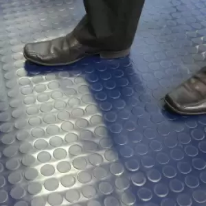 Image of Cobadot Vinyl Flooring Blue 1.2m x 10m