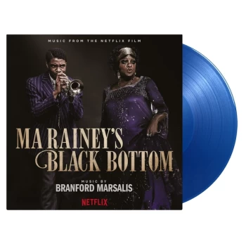 Image of Branford Marsalis - Ma Rainey's Black Bottom (Music From The Netflix Film) Limited Edition Blue Vinyl