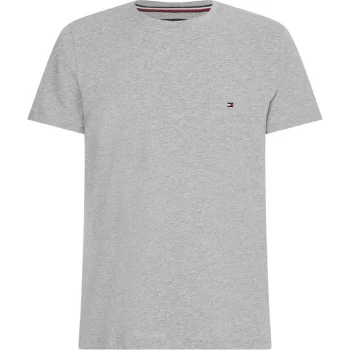 Image of Tommy Hilfiger Stretch Slim Fit T-Shirt - Cloud 501