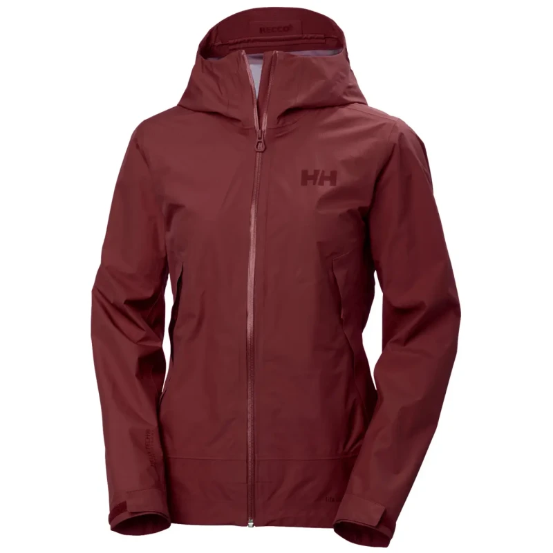Image of Womens waterproof jacket Helly Hansen Verglas Infinity 2.0 Rouge Female XS