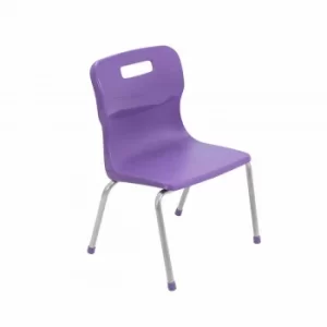 Image of TC Office Titan 4 Leg Chair Size 2, Purple