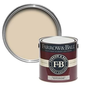 Image of Farrow & Ball Estate Matchstick No. 2013 Matt Emulsion Paint 2.5L