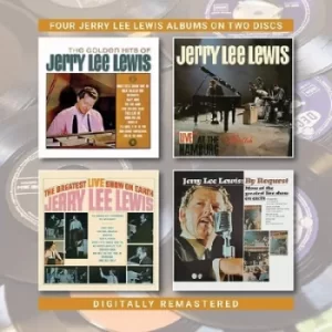 Image of Four Jerry Lee Lewis Albums On Two Discs by Jerry Lee Lewis CD Album