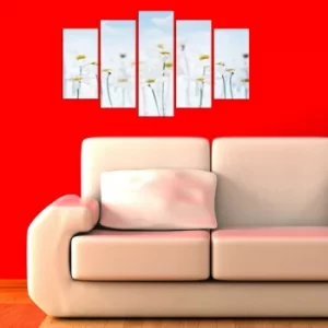 Image of 5PMX-089 Multicolor Decorative MDF Painting (5 Pieces)