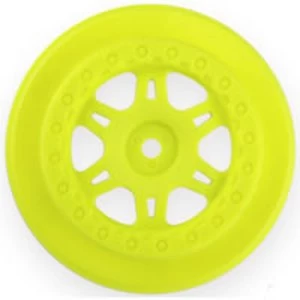 Image of Pro-Line 'Split Six' Wheels For Protrac Susp. Set Slash Yellow