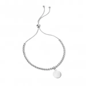 Image of Sterling Silver Ball Disc Bracelet B5240