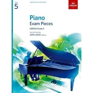 Image of Piano Exam Pieces 2019 & 2020, ABRSM Grade 5 Selected from the 2019 & 2020 syllabus 2018 Sheet music