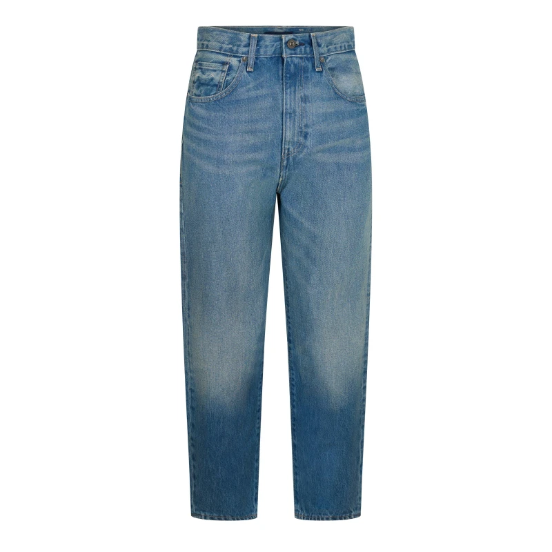 Image of Levis Womens Lmc Barrel Wide Leg Jeans Lmc Brook Blue female 25 L32