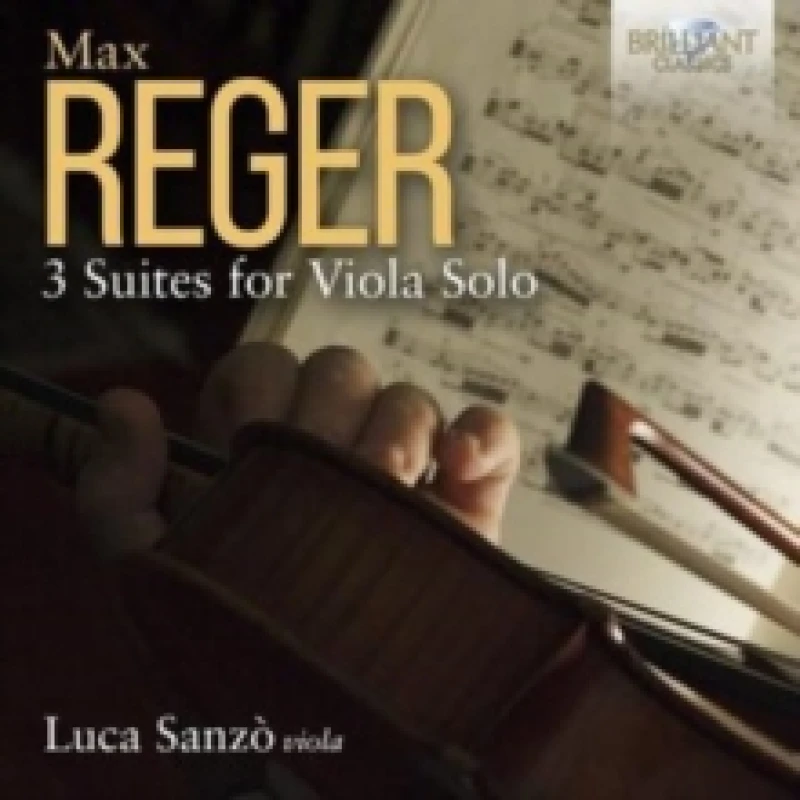 Image of Max Reger: 3 Suites for Viola Solo CD / Album