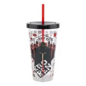 Image of Star Wars Episode 9 Plastic Cup and Straw