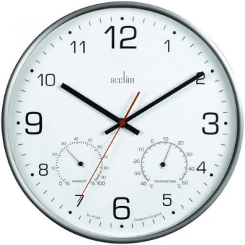 Image of Acctim Komfort Thermo Hygro Wall Clock