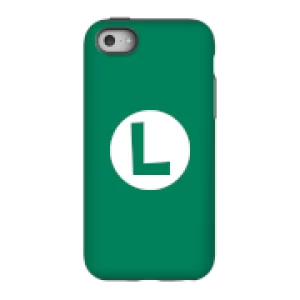 Image of Nintendo Super Mario Luigi Logo Phone Case - iPhone 5C - Tough Case - Matte