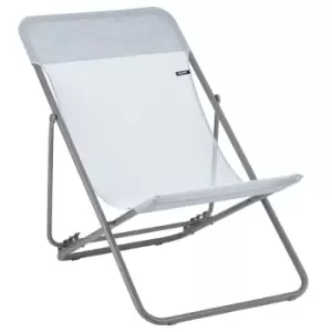 Image of Lafuma Maxi Transat Batyline ISO Deck Chair Ciel