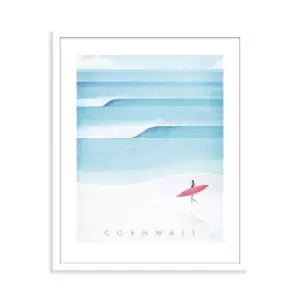 Image of The Art Group Henry Rivers Cornwall Framed Art - 40x50cm