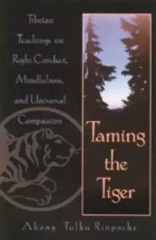 Image of Taming the tiger by Akong Tulku