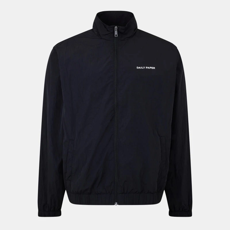 Image of Daily Paper Mens Eward Poly Tracksuit Black male X Small