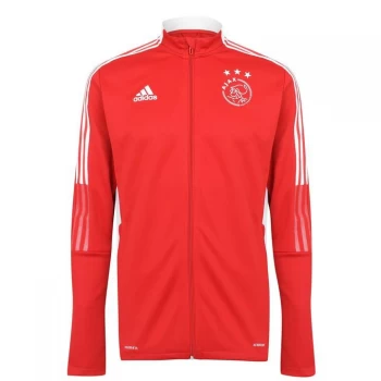 Image of adidas Ajax Training Jacket 2021 2022 Mens - Red