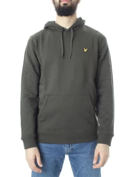 Image of lyle & scott vintage Hooded Men Green cotone