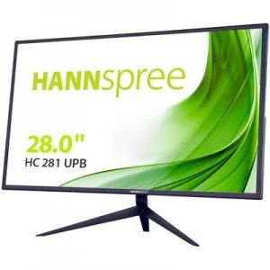 Image of Hannspree 28" HC281UPB 4K Ultra HD LED Monitor