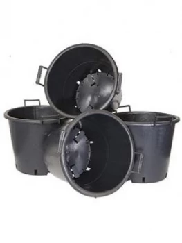 Image of Pack Of 4 Heavy Duty 30L Pots With Handles