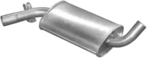 Image of VEGAZ Middle Silencer VS-111 Middle Exhaust,Central Silencer VW,SEAT,GOLF II (19E, 1G1),Jetta II (19E, 1G2, 165),TOLEDO I (1L)