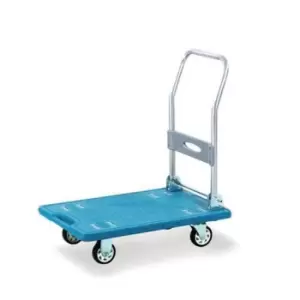 Image of Slingsby Lightweight Folding Plastic Platform Truck, With Low Noise Wheels, 150k