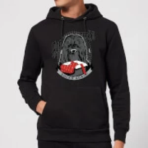 Image of Star Wars Chewbacca Arrrrgh Socks Again Christmas Hoodie - Black