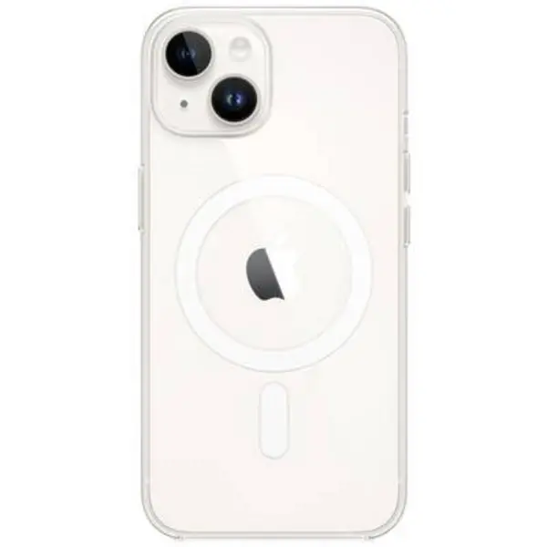 Image of Apple Clear Case MagSafe Case Apple iPhone 14 Transparent Inductive charging, Shockproof