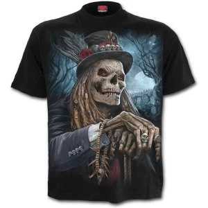 Image of Voodoo Catcher Mens Small Sleeveless T-Shirt - Black
