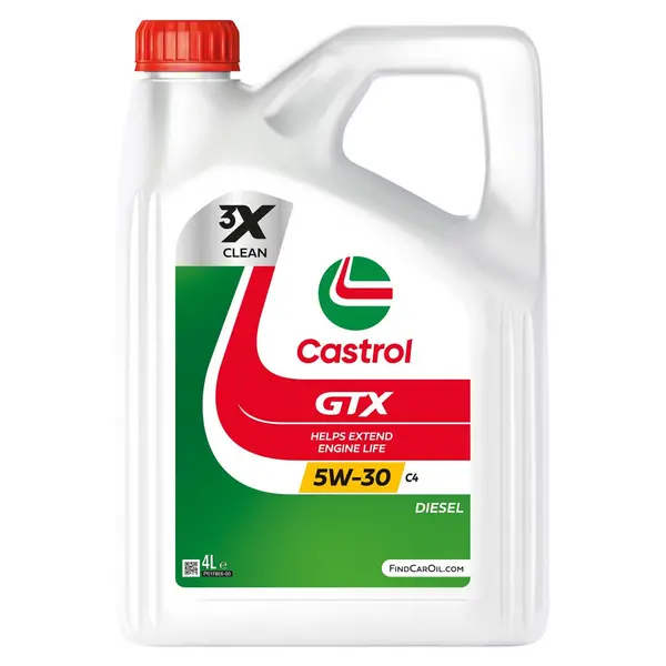 Image of Castrol Engine oil Castrol GTX 5W-30 C4 Capacity: 4l, Synthetic Oil 15F64E