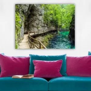 Image of 284838320_70100 Multicolor Decorative Canvas Painting